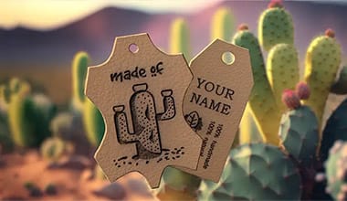 Cactus leren labels